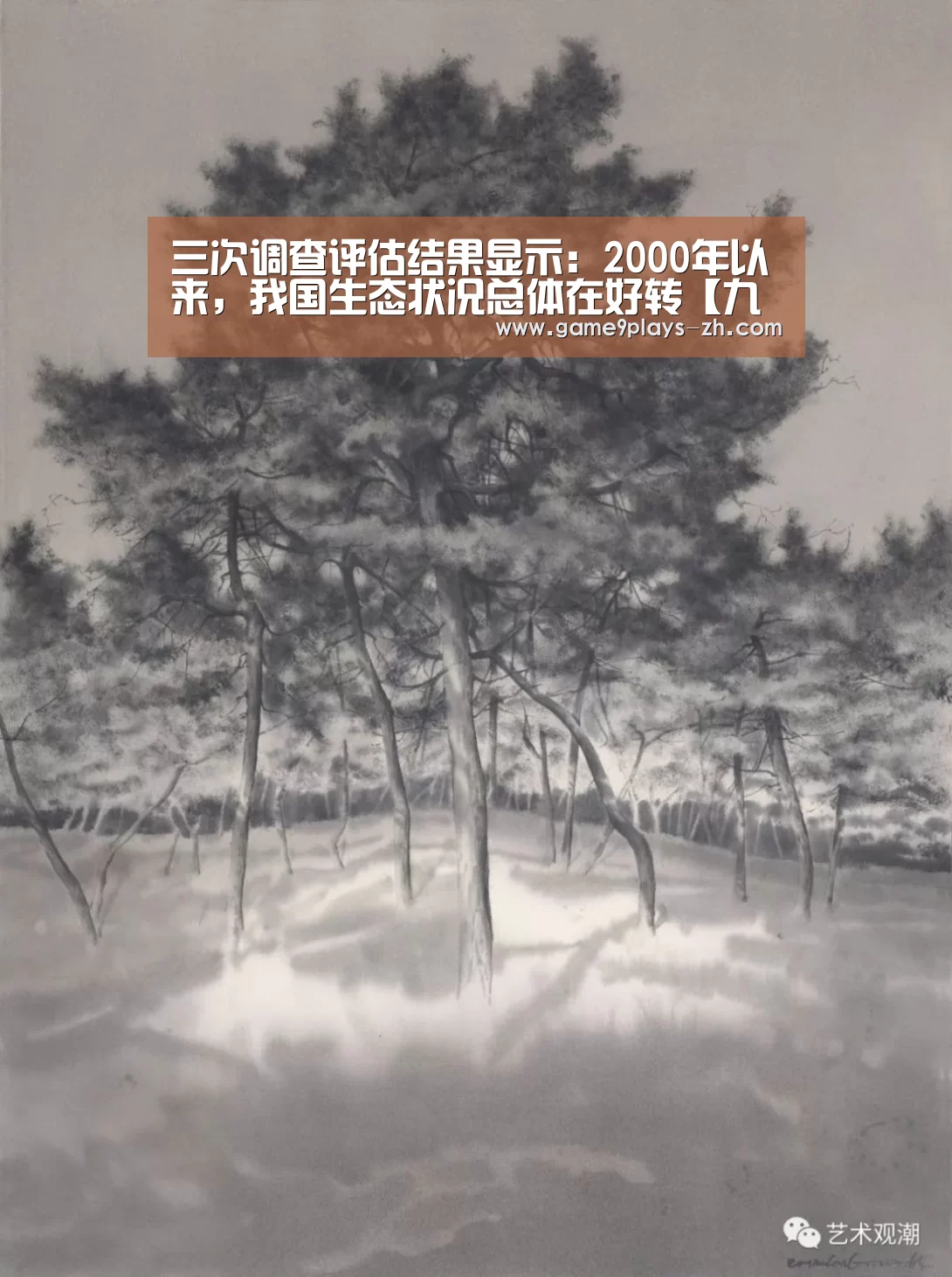 三次调查评估结果显示:2000年以来,我国生态状况总体在好转【九游】(图4) nine game